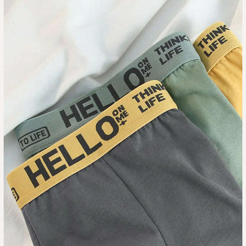12 pieces Mens Underwear Men Cotton Underpants Male Pure Men Panties Shorts Breathable Boxer Shorts Comfortable soft Plus size - KIMLUD