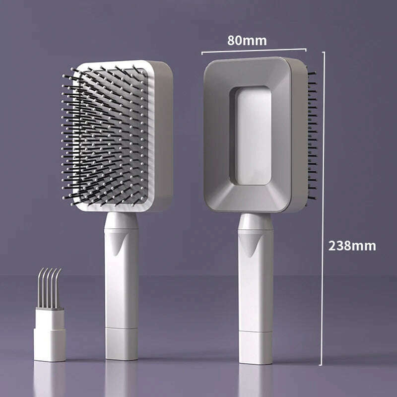 1PC Central 3D Airbag Hair Comb Detangling Hair Brush For Women LongHair Smooth Anti-Static Scalp Massage Hairbrush Dropshipping - KIMLUD