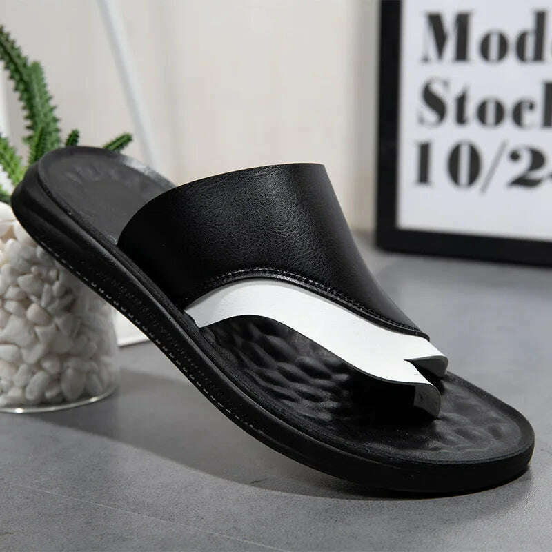 2023 Men Sandals Summer Comfortable Lightweight Beach Shoes Fashion Slippers Outdoor Walking Non-Slip Casual Shoes Male Sandals - KIMLUD