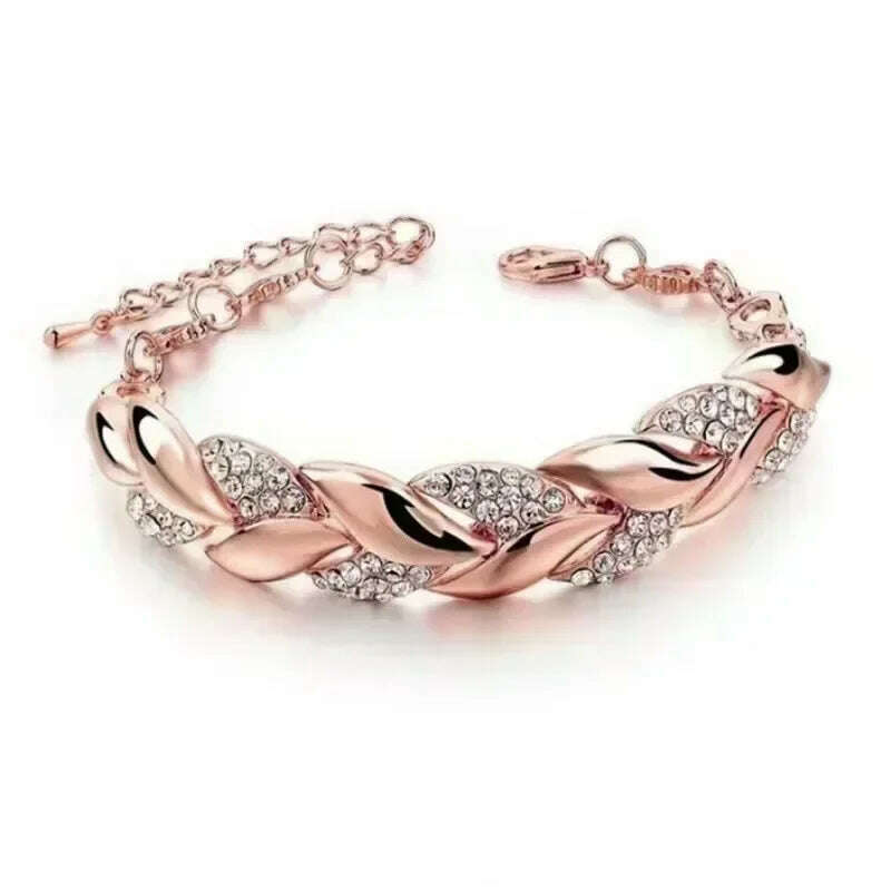 925 Sterling Silver Thai Silver Bracelet for Women Vintage Geometric Heart Love Lucky Punk Jewelry 2023 New Dropshipping - KIMLUD
