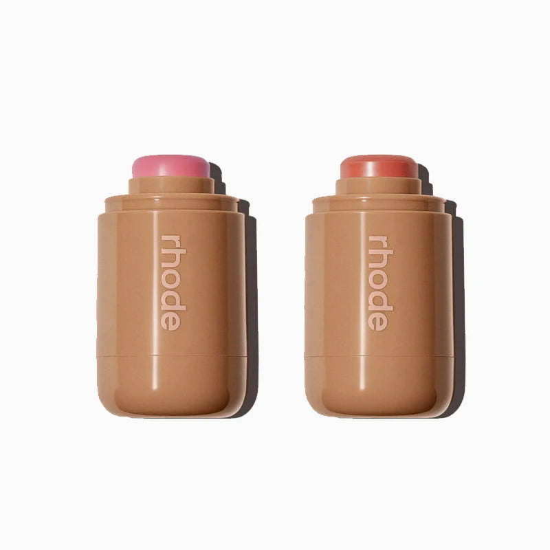 RHODE Makeup Cheek Blush Cream Blusher Stick Lip Gloss Phone Case For iPhone New Toast SALTY TAN Raspberry Espresso Lipstick INS