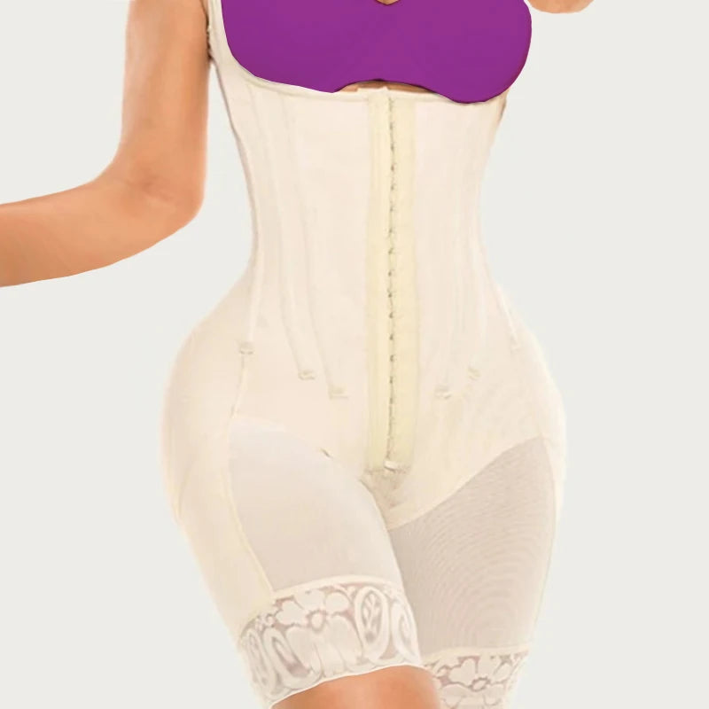 7 Steel Bone Bbl Operatoria After Post Surgery Shapewear High Compression Garment Body Shaper for Women Girdle Postpartum