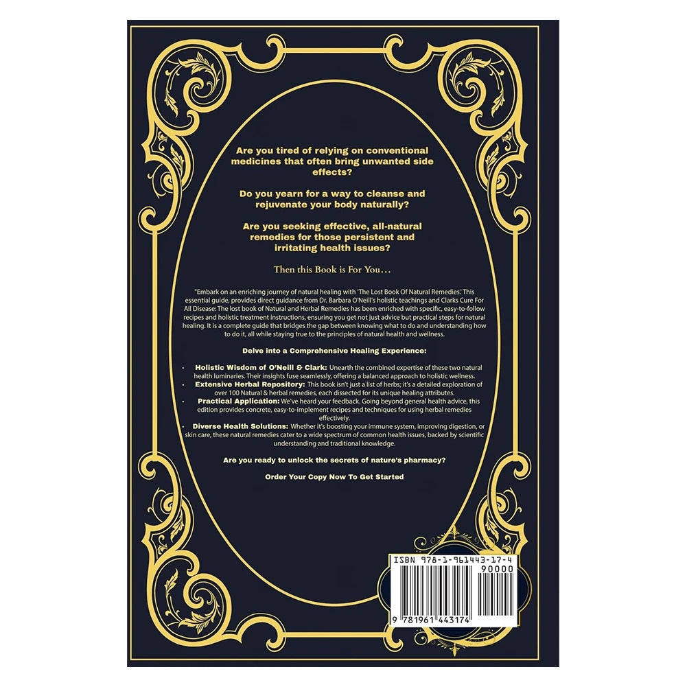 The Lost Book of Natural Remedies The Healing Power Of Plant Medicine for Healing Without Pills Over 150 Homemade Antibiotics