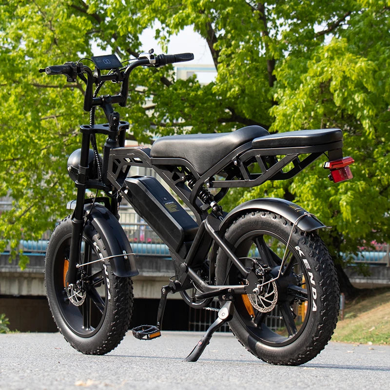 2025 V20 3.0 ebike pro electric bike 1000W 48V 15AH electric bicycle Hydraulic brake Integrated wheel snow 20*4.0 tire fatbike