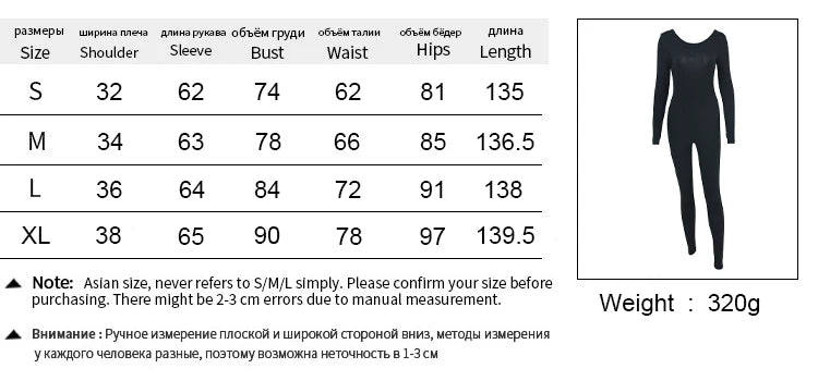 Black Sexy Jumpsuits Women New Autumn Fashion Backless Long Sleeve Solid Sports Fitness Yoga Rompers Casual Slim Fashion Overall