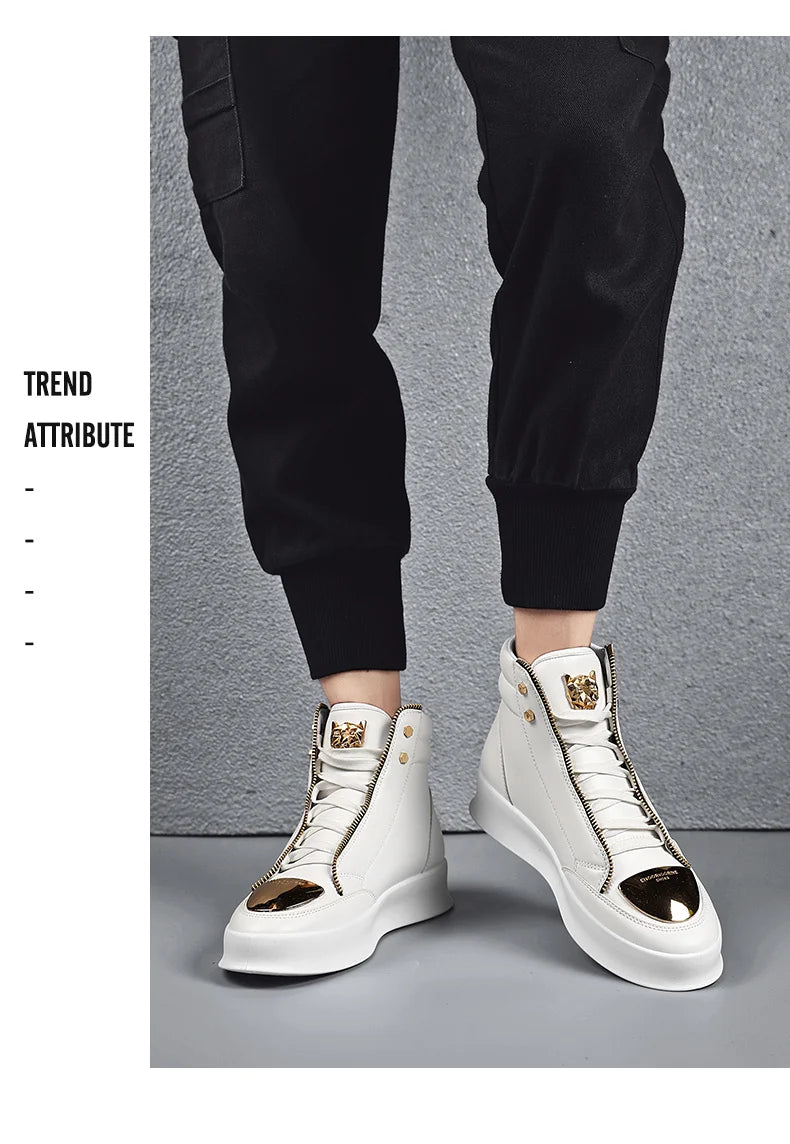 KIMLUD, Red Snakeskin High Top Sneakers Men Brand Luxury Designer Shoes Fashion Party Club Hip Hop Streetwear Shoes Men Casual Sneakers, KIMLUD Womens Clothes