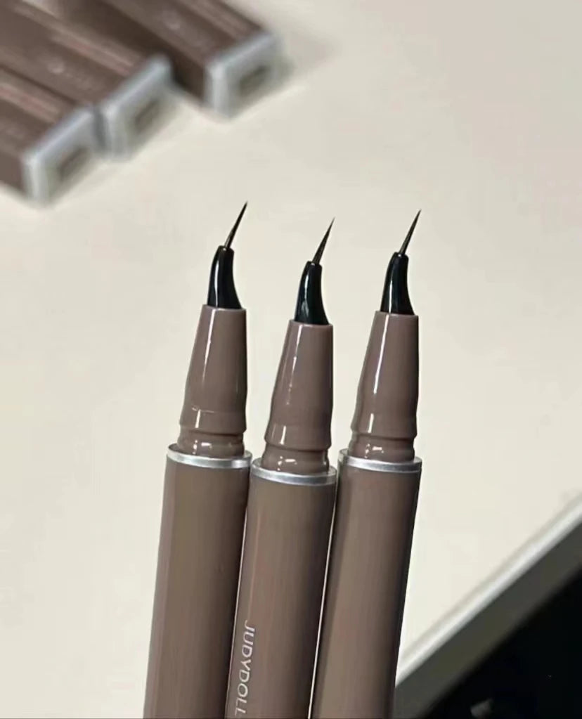 JUDYDOLL Super Fine Eyeliner Fine Brushwork Stain Free Waterproof Anti Shake Long lasting Fast Drying Slim And Enlarged Eyes
