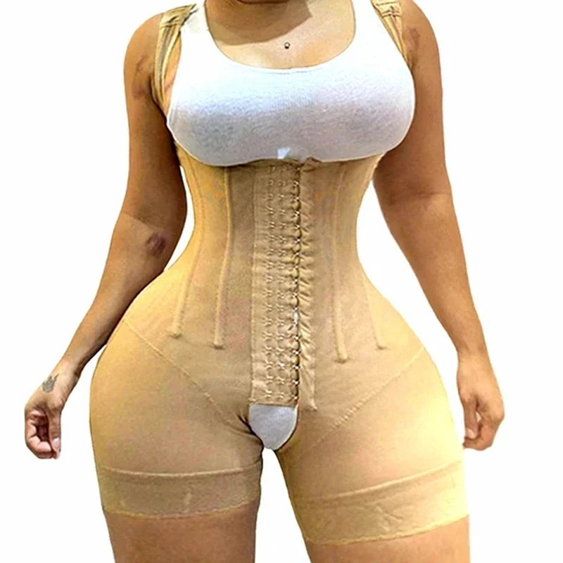 7 Steel Bone Bbl Operatoria After Post Surgery Shapewear High Compression Garment Body Shaper for Women Girdle Postpartum