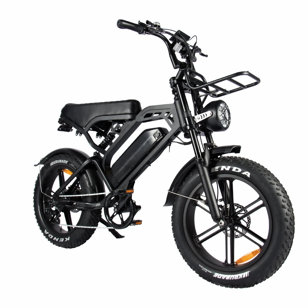 2025 V20 3.0 ebike pro electric bike 1000W 48V 15AH electric bicycle Hydraulic brake Integrated wheel snow 20*4.0 tire fatbike