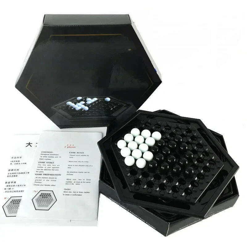 KIMLUD, able Games Portable Chess Set Family Board Game For Children Kids Intellectual Development Carrom Board Push Chess, KIMLUD Womens Clothes