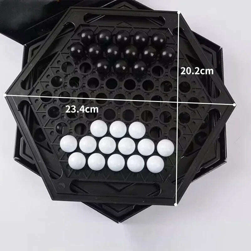 KIMLUD, able Games Portable Chess Set Family Board Game For Children Kids Intellectual Development Carrom Board Push Chess, KIMLUD Womens Clothes