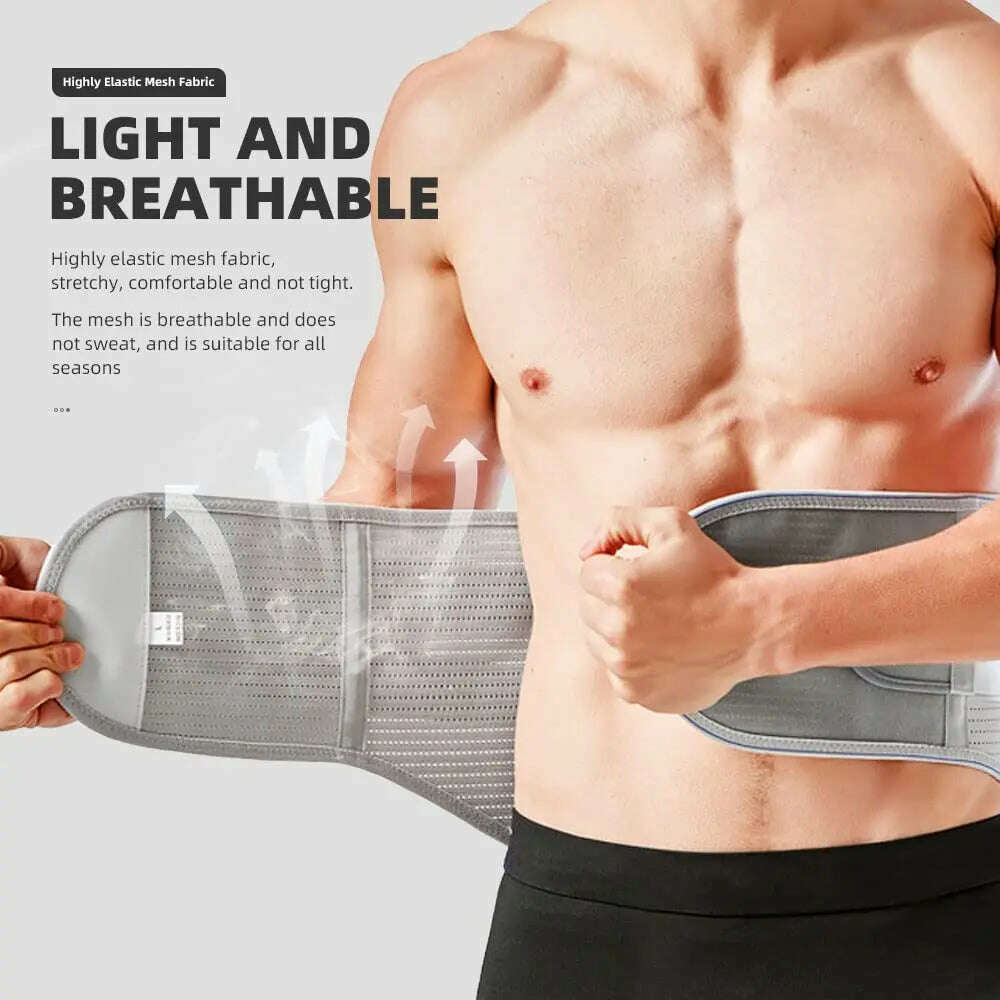 KIMLUD, Back Support Belt for Men and Women,Back Braces for Lower Back Pain Relief,Lumbar support for Heavy Lifting,Sciatica pain relief, KIMLUD Womens Clothes