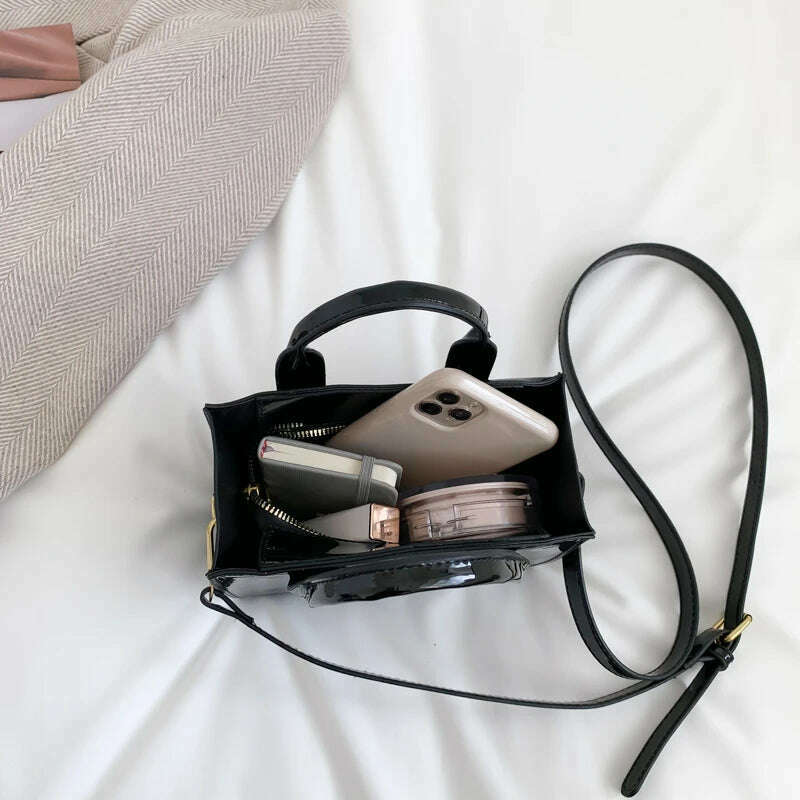 Branded Hand Bags for Women High Quality Leather Shoulder Bag Luxury Purses and Handbags Designer Crossbody Bag Luxury Satchel - KIMLUD