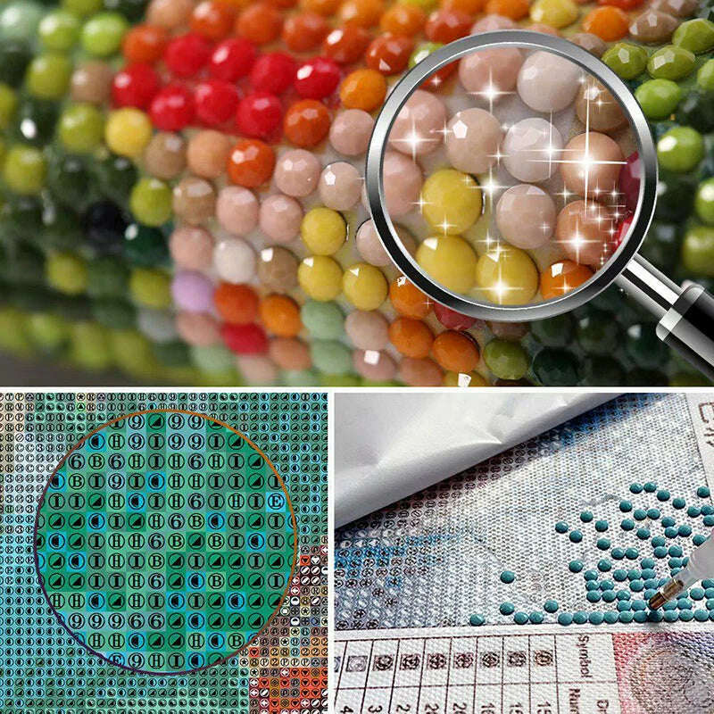 Diy Diamond Painting Kits Modern Art Nature Landscape Wall Painting Handmade Diamond Embroidery Living Room Bedroom Home Decor - KIMLUD