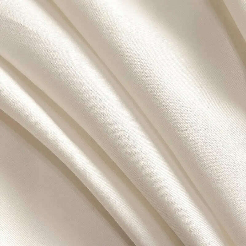 Embroidery 100% Cotton Bedding Set Luxury Home Textile Duvet Cover Set 220x240 High End Hepburn Style Skin Friendly Bedding Sets - KIMLUD