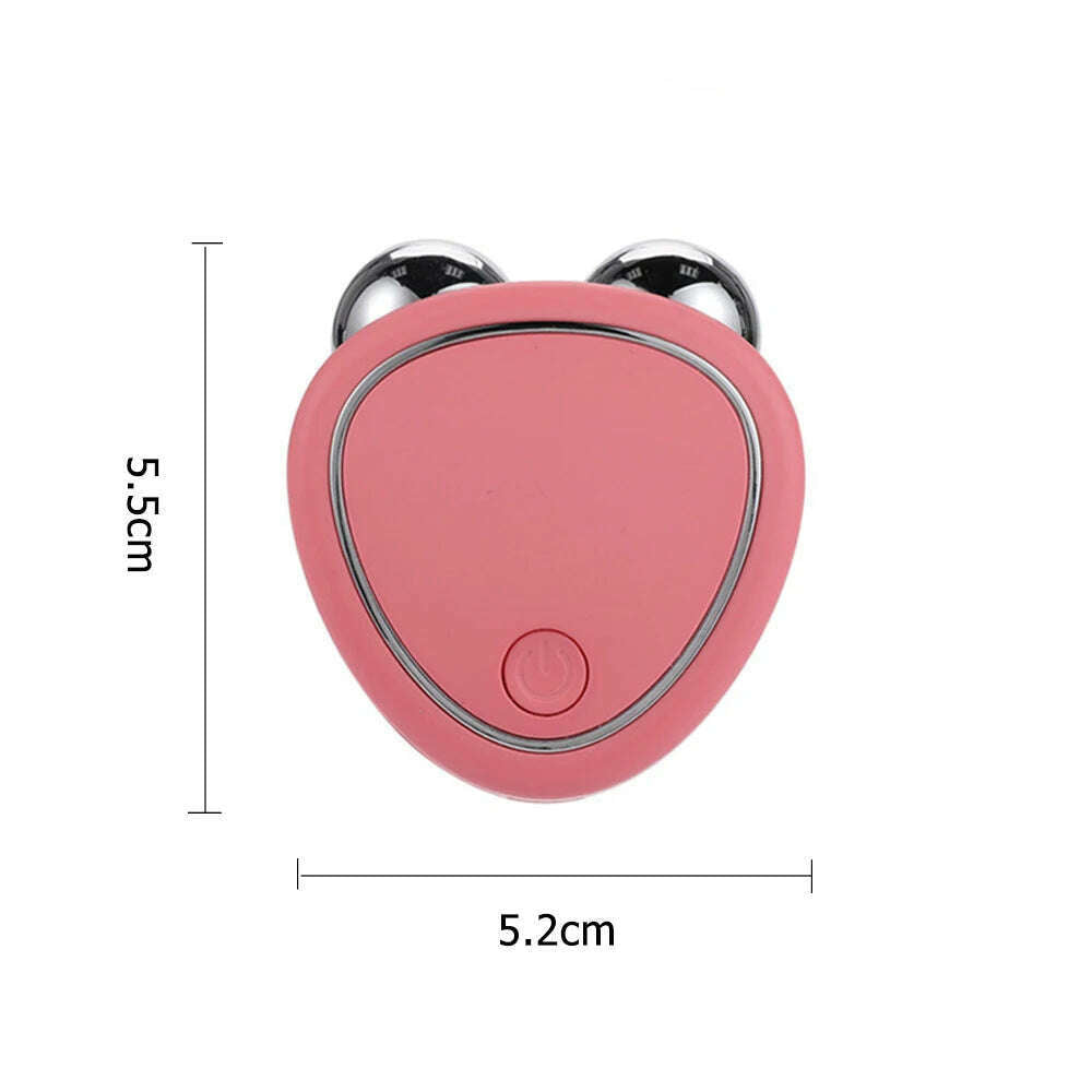 EMS Face Lifting Machine Facial Massager Microcurrent Roller Skin Tightening Rejuvenation Beauty Charging Facial Anti Wrinkle - KIMLUD