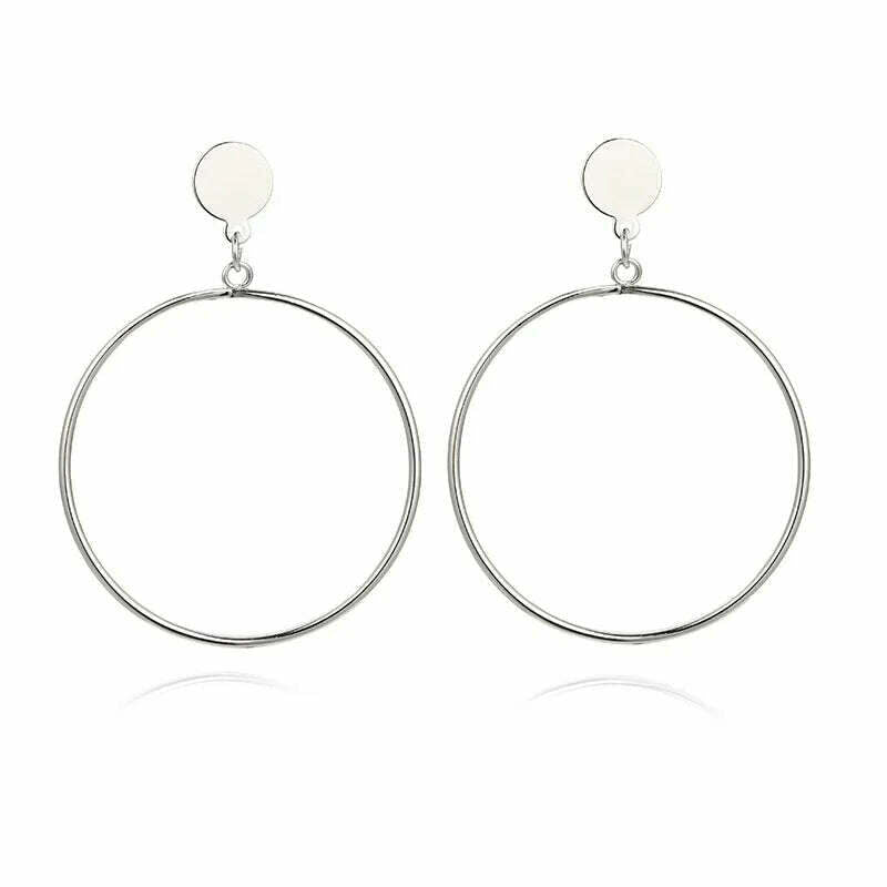 Exquisite Simulated Pearl Stud Earrings Fashion Long Statement Earrings for Womenn Party Wedding Female Jewelry Gift - KIMLUD