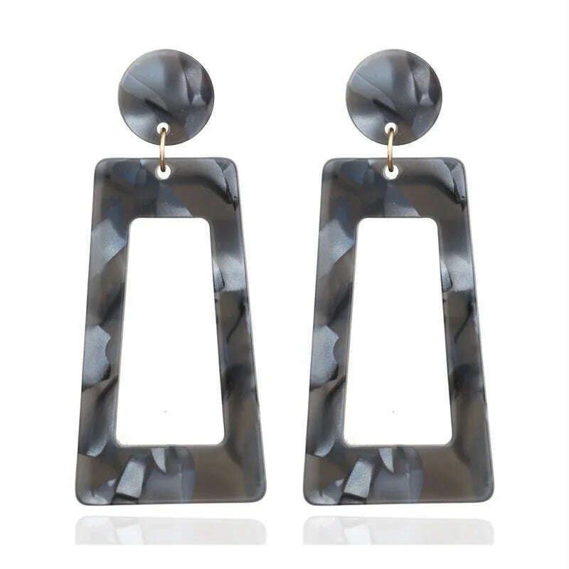 Exquisite Simulated Pearl Stud Earrings Fashion Long Statement Earrings for Womenn Party Wedding Female Jewelry Gift - KIMLUD