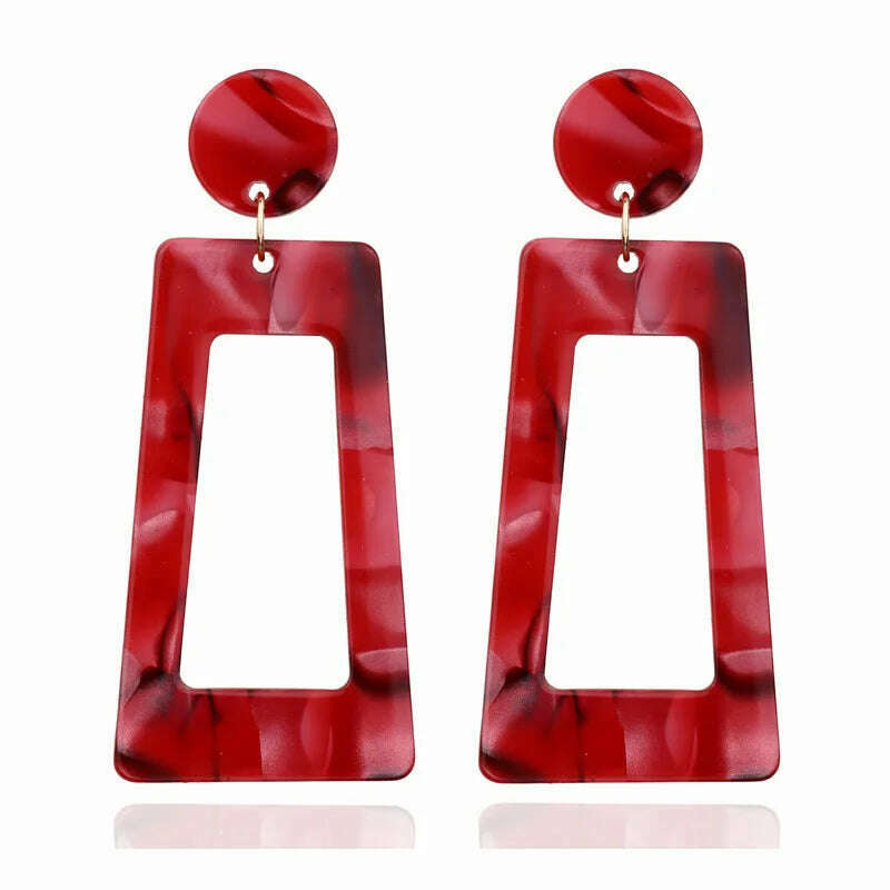 Exquisite Simulated Pearl Stud Earrings Fashion Long Statement Earrings for Womenn Party Wedding Female Jewelry Gift - KIMLUD