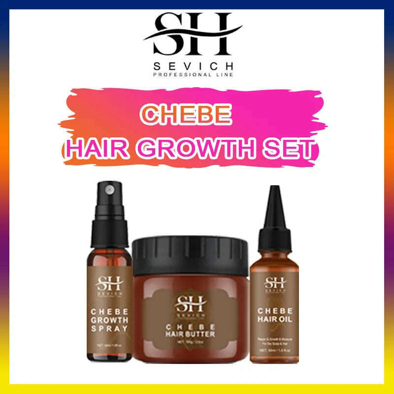Fast Hair Growth Oil African Crazy Traction Alopecia Chebe Hair Mask Anti Hair Break Hair Strengthener Hair Loss Treatment Spray - KIMLUD