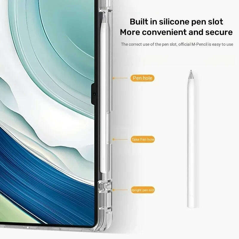 KIMLUD, For Redmi Pad Pro 12.1 Case 2024 SE 11 10.6 Magnetic Smart Cover Xiaomi mi Pad 6 7 5 Pro 11 11.2 with Pencil Holder Tablet Cover, KIMLUD Womens Clothes