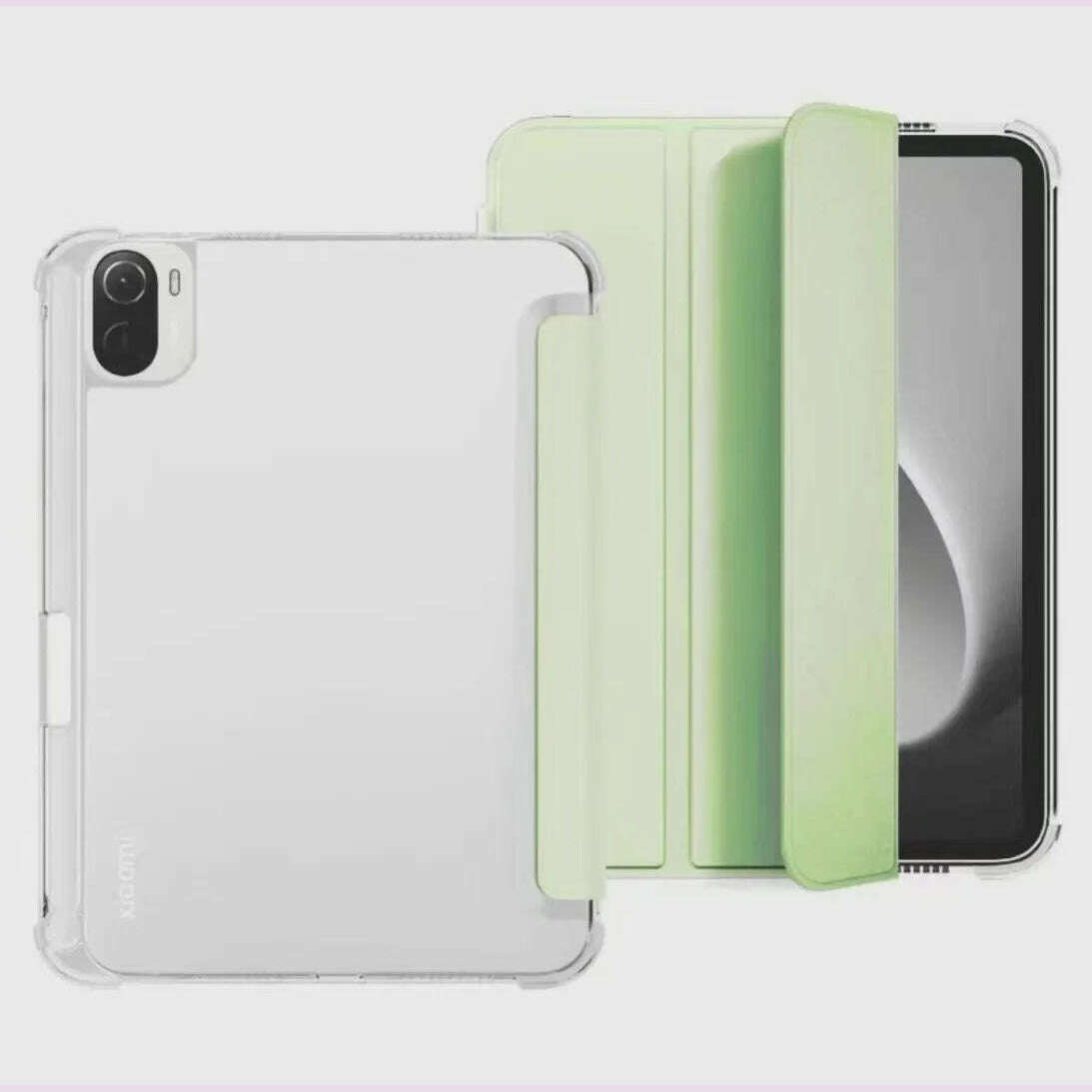KIMLUD, For Redmi Pad Pro 12.1 Case 2024 SE 11 10.6 Magnetic Smart Cover Xiaomi mi Pad 6 7 5 Pro 11 11.2 with Pencil Holder Tablet Cover, Lawngreen / Xiaomi Pad 6 11, KIMLUD APPAREL - Womens Clothes