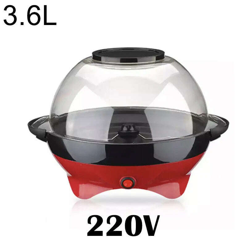 KIMLUD, Household 850W electric popcorn machine automatic hot Pipoqueir machine Home-made Diy Popcorn Movie Snack Sonifer Popper, KIMLUD Womens Clothes
