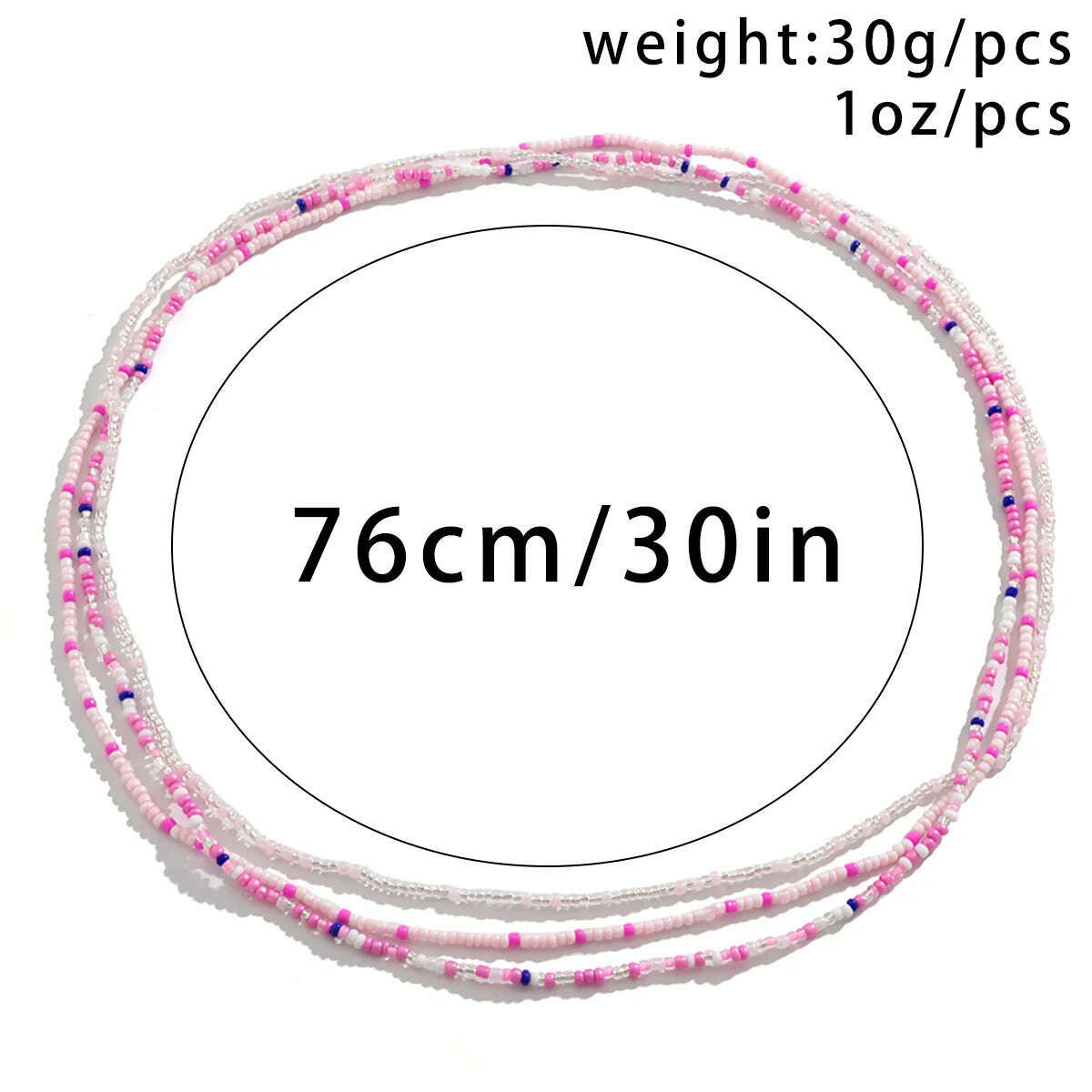 Ingemark 3Pcs/Set Boho Elastic Seed Beads Waist Belly Belt Chains Women Summer Bikini Sexy Aesthetic Body Jewelry Accessories - KIMLUD