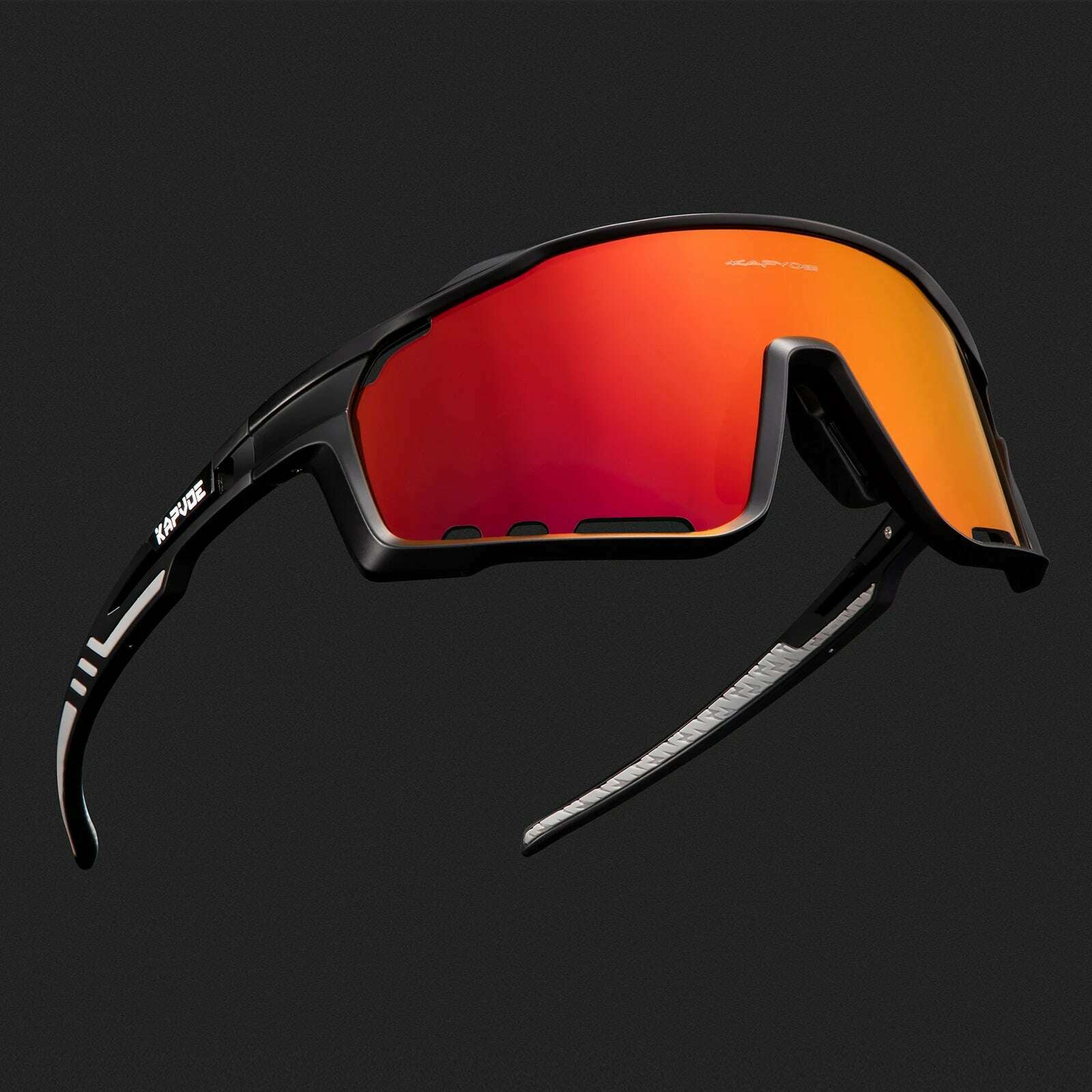 Kapvoe Cycling Glasses MTB Riding Running Sunglasses Polarized Skiing Fishing Climbing Goggles Man Woman Bike Bicycle Eyewear - KIMLUD