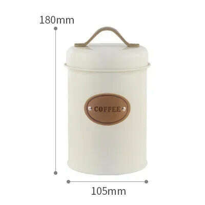Kitchen Countertop Spice Jars Airtight Coffee Container Storage Canister Food Organizer Sealed Kitchen Vacuum Box Home Organizer - KIMLUD