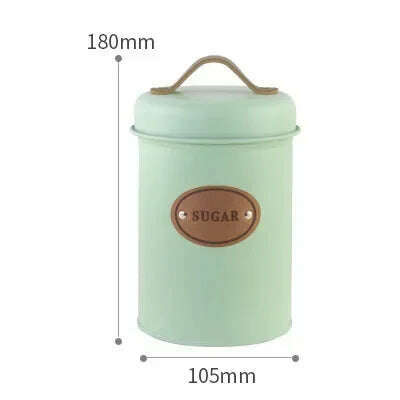Kitchen Countertop Spice Jars Airtight Coffee Container Storage Canister Food Organizer Sealed Kitchen Vacuum Box Home Organizer - KIMLUD