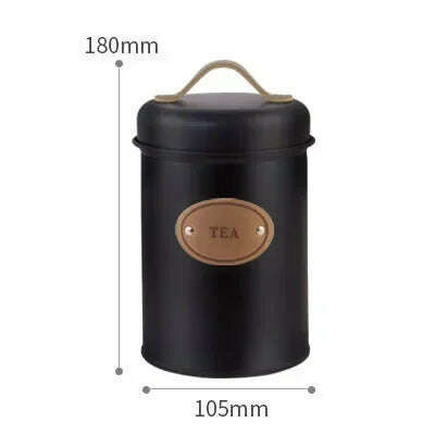 Kitchen Countertop Spice Jars Airtight Coffee Container Storage Canister Food Organizer Sealed Kitchen Vacuum Box Home Organizer - KIMLUD