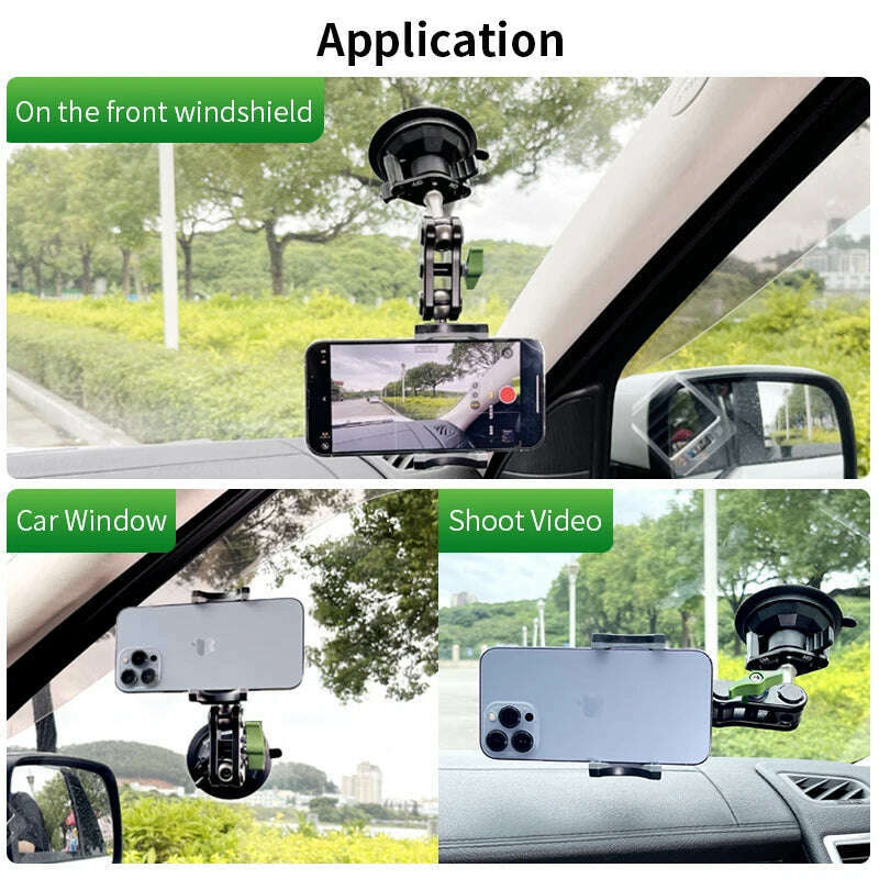 Lanparte High Quality Suction Car Phone Holder Mobile Phone Mount for iPhone 15 Pro Max for Huawei P60 Pro Phone Accessories - KIMLUD