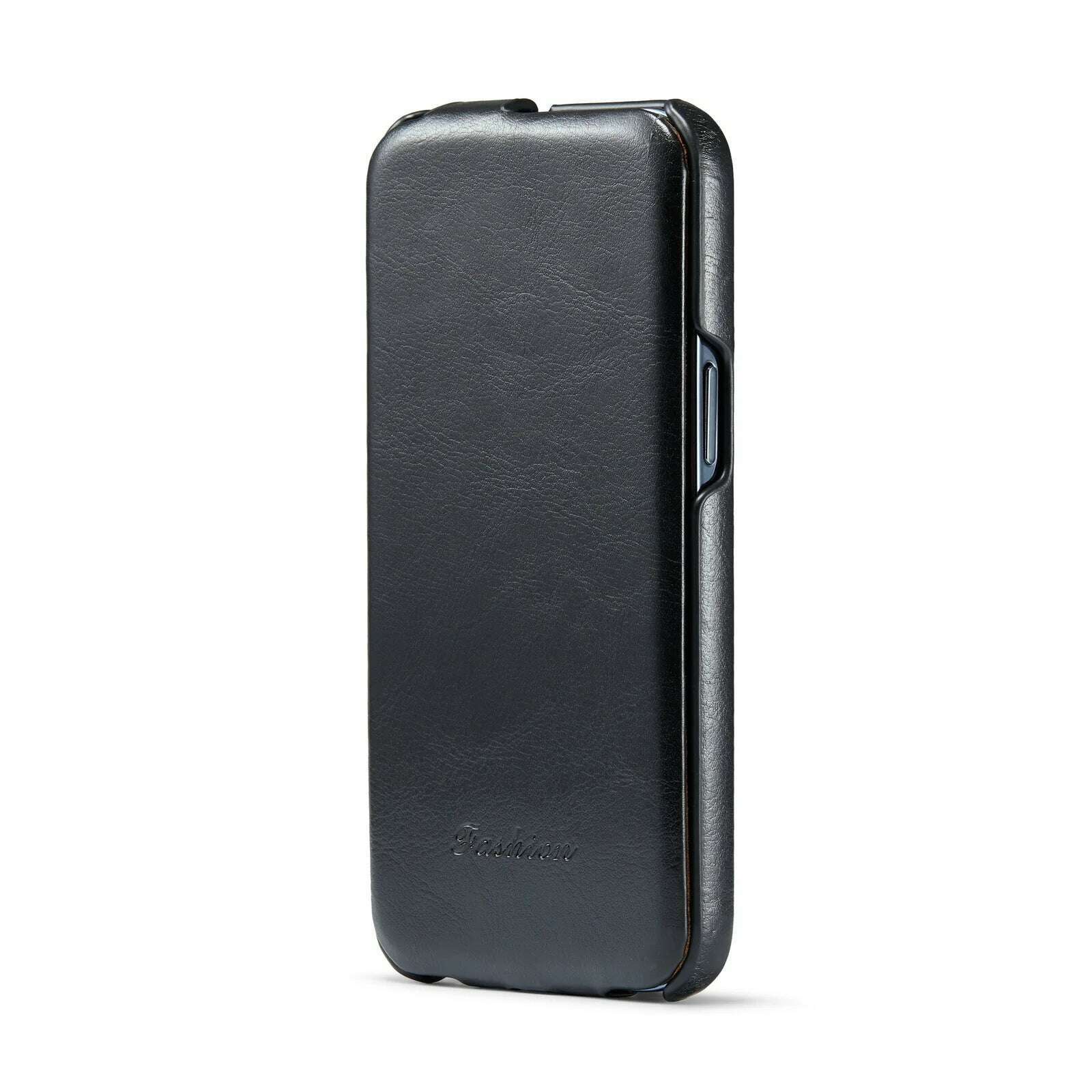KIMLUD, Luxury R64 Genuine Leather Flip Case For iPhone 16 15 14 13 12 11 Pro Max 7 8 X XS XR XS Cover, KIMLUD Womens Clothes