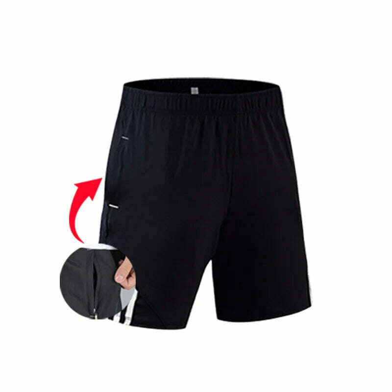 Men's Gym Clothing Short Running Man Compression tights perspiration Track suit Gym Man black T shirt Sport Pants S-XXXXL - KIMLUD