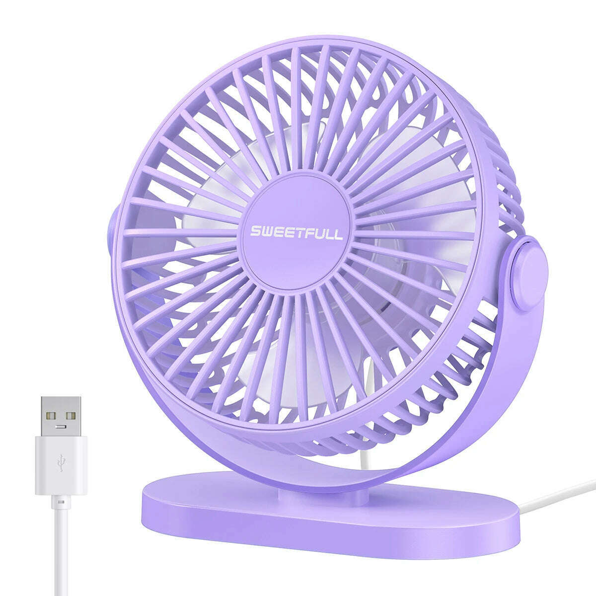 KIMLUD, Mini USB Desktop Fan Portable Hook up Fan Desktop Office USB Quiet Cooling Fans Three Speed Adjustment Suitable For Home Office, KIMLUD Womens Clothes