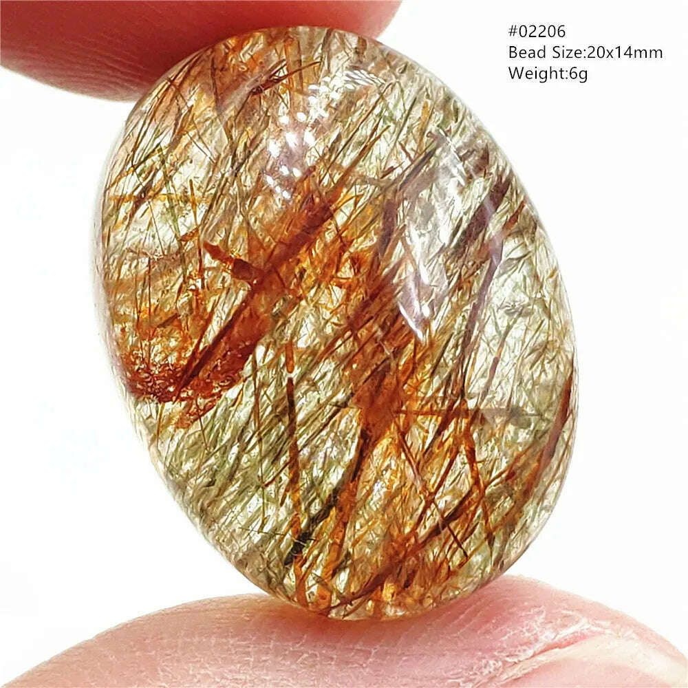 Natural Black Copper Super Seven Rutilated Quartz Ring 925 Sterling Silver Lucky Jewelry Bead Adjustable Size Woman Men AAAAAA - KIMLUD