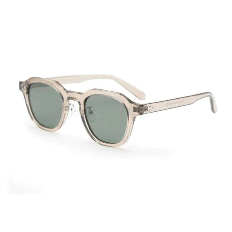 New Retro Polarized TR90 Frame Men's Sunglasses Fashion Polygon Women Sunglasses Male Outddor High Quality Travel UV400 Eyewear - KIMLUD