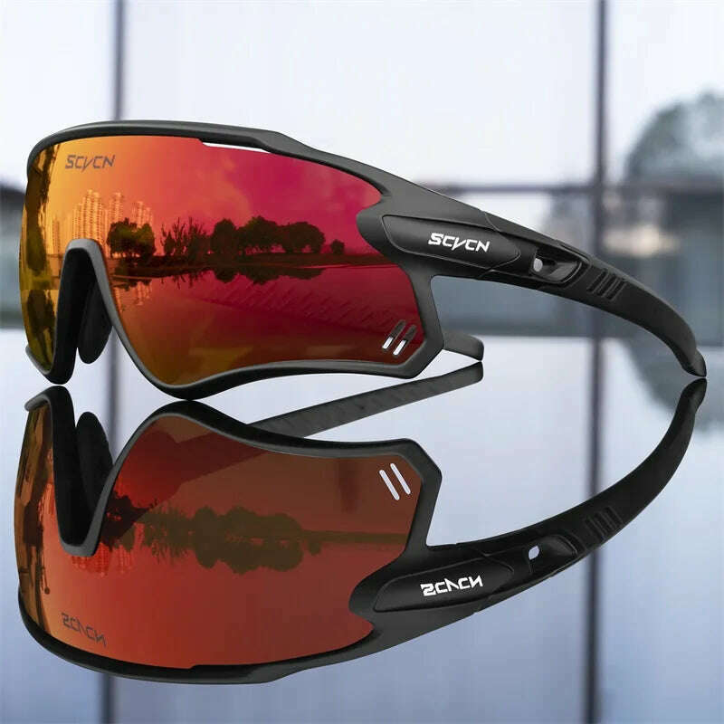 KIMLUD, SCVCN Cycling Polarized Glasses MTB Riding Running Sunglasses Men Women Bike Bicycle Goggles Outdoor Sports Fishing Eyewear, KIMLUD Womens Clothes