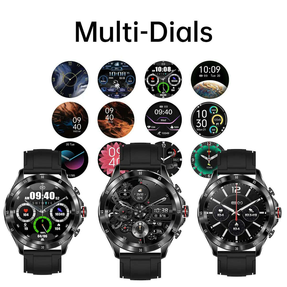 SENBONO New Men's Smart Watch Max7 Bluetooth Answer Call Man Watch IP68 Waterproof Thermometer Tracker Sport Smartwatch Men 2022 - KIMLUD