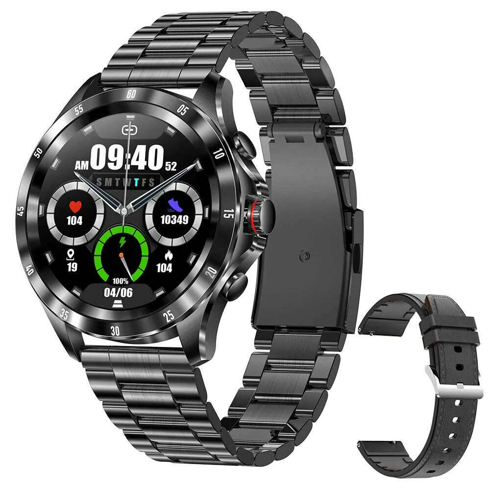 SENBONO New Men's Smart Watch Max7 Bluetooth Answer Call Man Watch IP68 Waterproof Thermometer Tracker Sport Smartwatch Men 2022 - KIMLUD