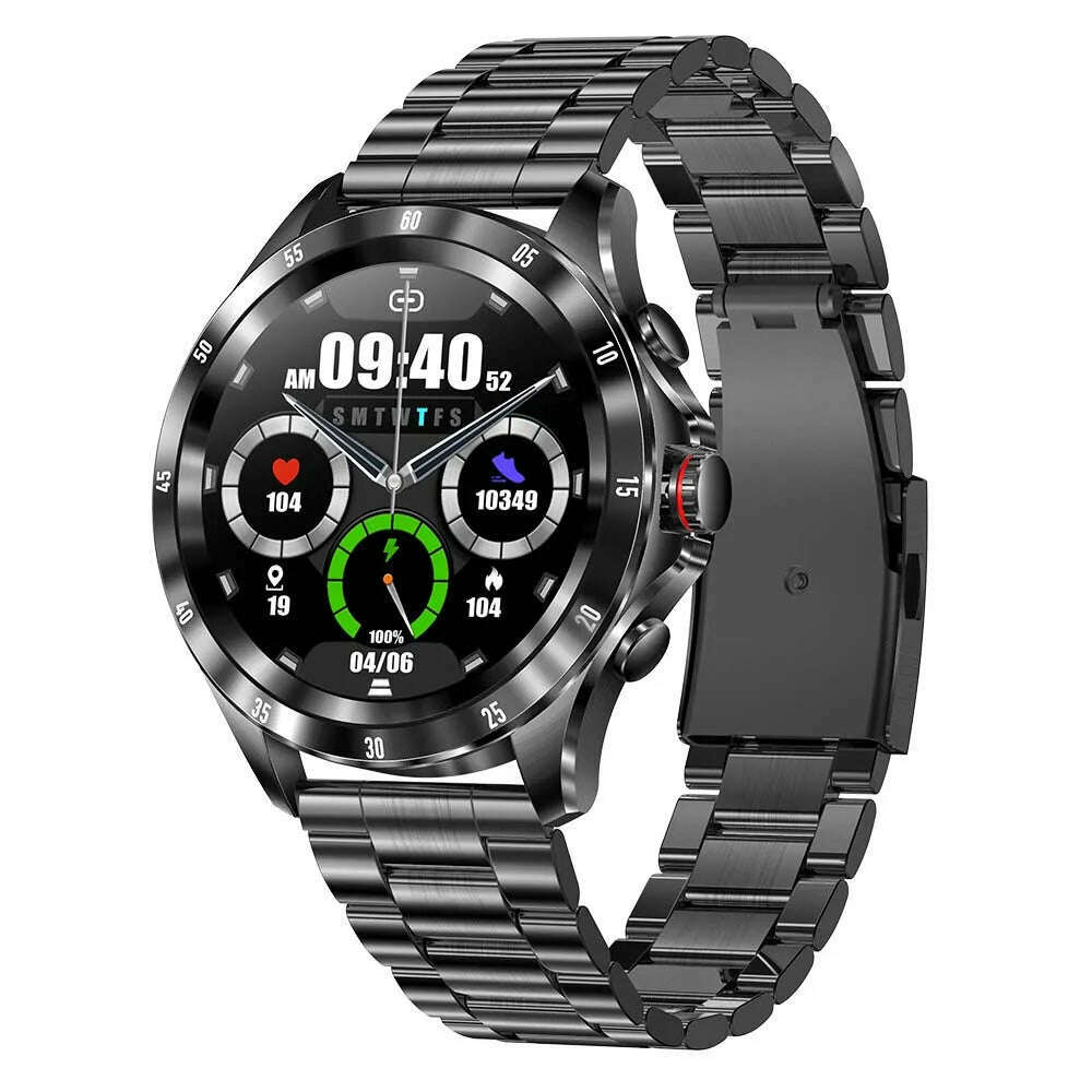 SENBONO New Men's Smart Watch Max7 Bluetooth Answer Call Man Watch IP68 Waterproof Thermometer Tracker Sport Smartwatch Men 2022 - KIMLUD