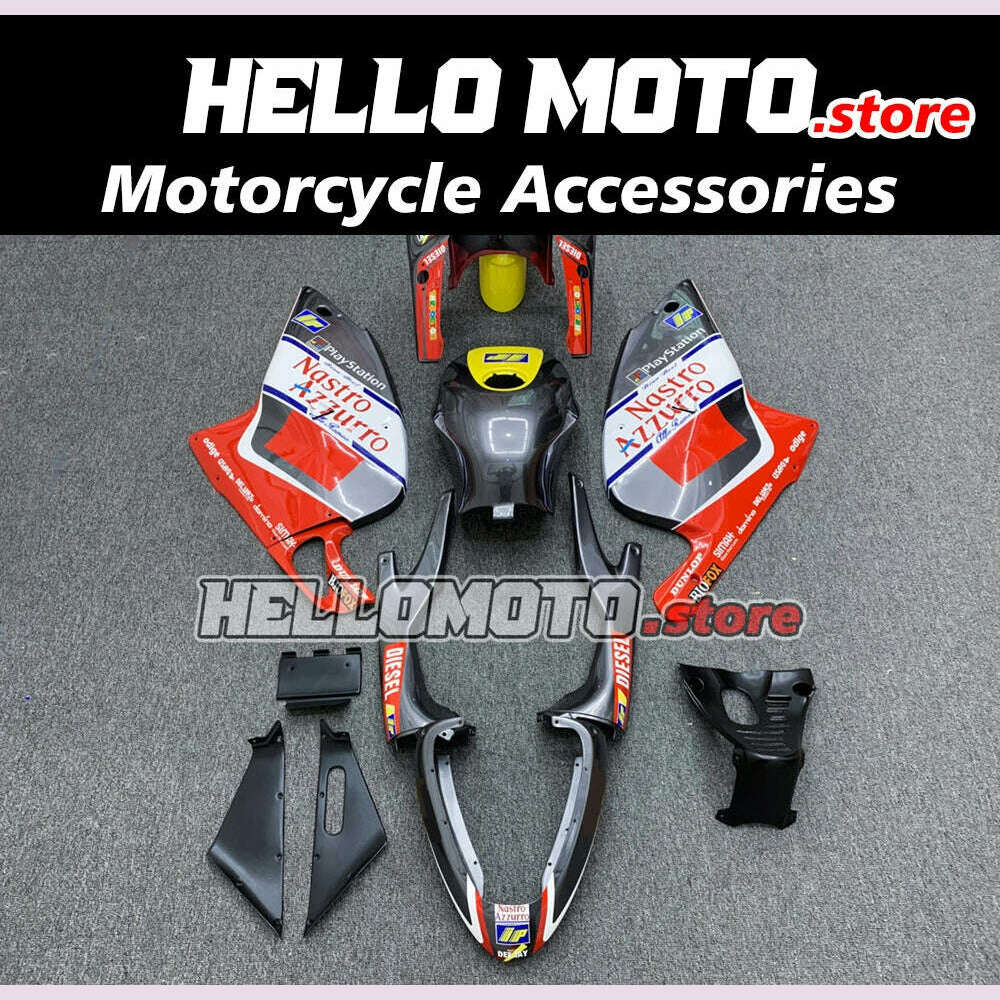 Suitable for RS125 1999 2000 2001 2002 2003 2004 2005 Motorcycle Shell Fairing Spoiler Body ABS Injection Molding - KIMLUD
