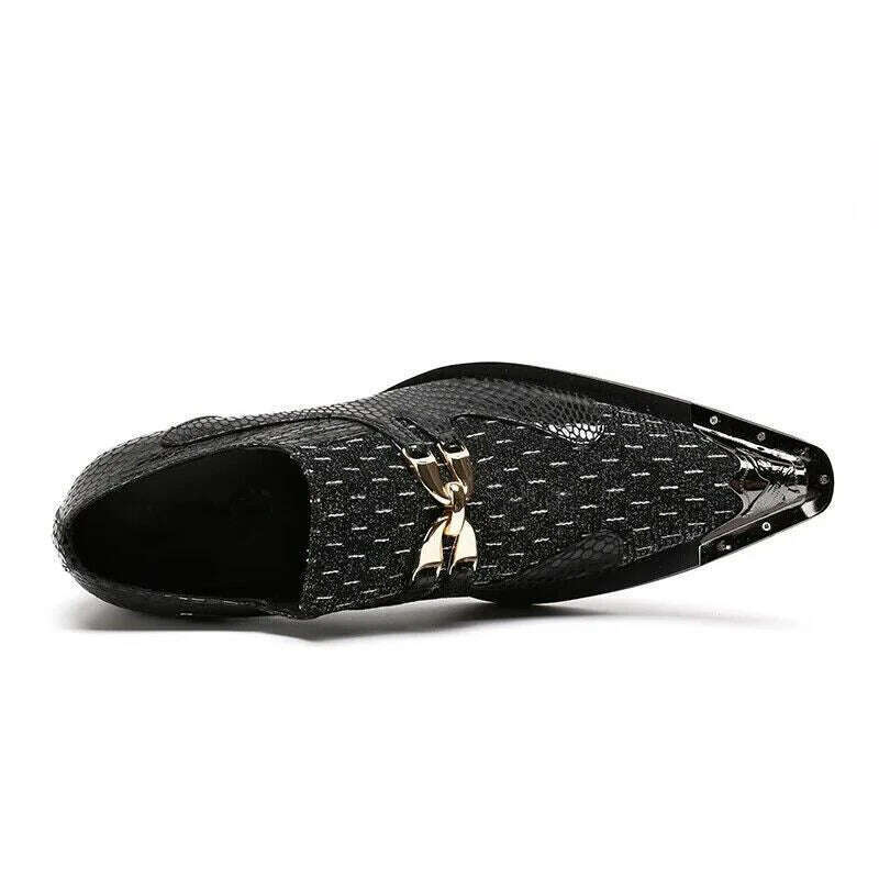Summer Pointed Shoes Man Mesh Breathability Office shoes Dress shoes Lace Antibacterial deodorant fiber luxury order Shoes - KIMLUD