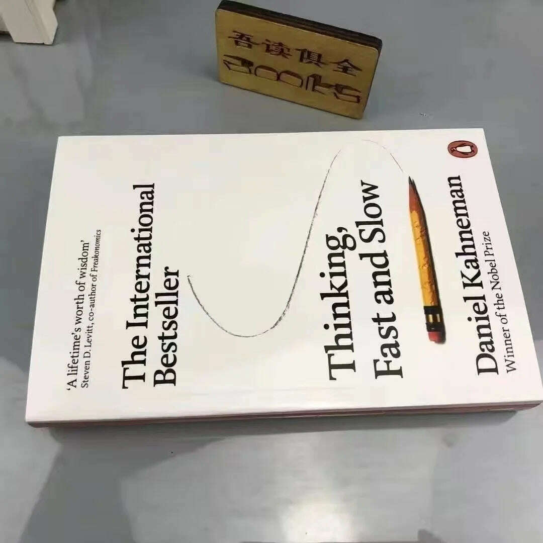 KIMLUD, Thinking Fast and Slow Economic Books In English Self Management Novels, KIMLUD Womens Clothes