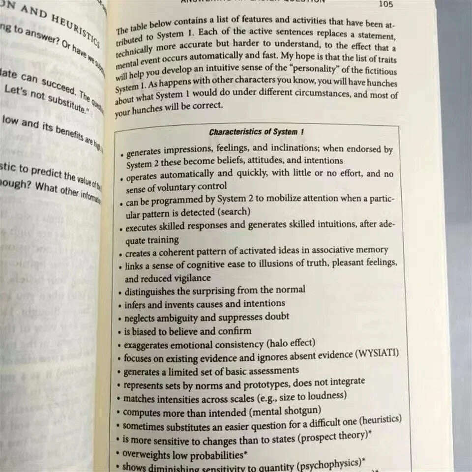 KIMLUD, Thinking Fast and Slow Economic Books In English Self Management Novels, KIMLUD Womens Clothes
