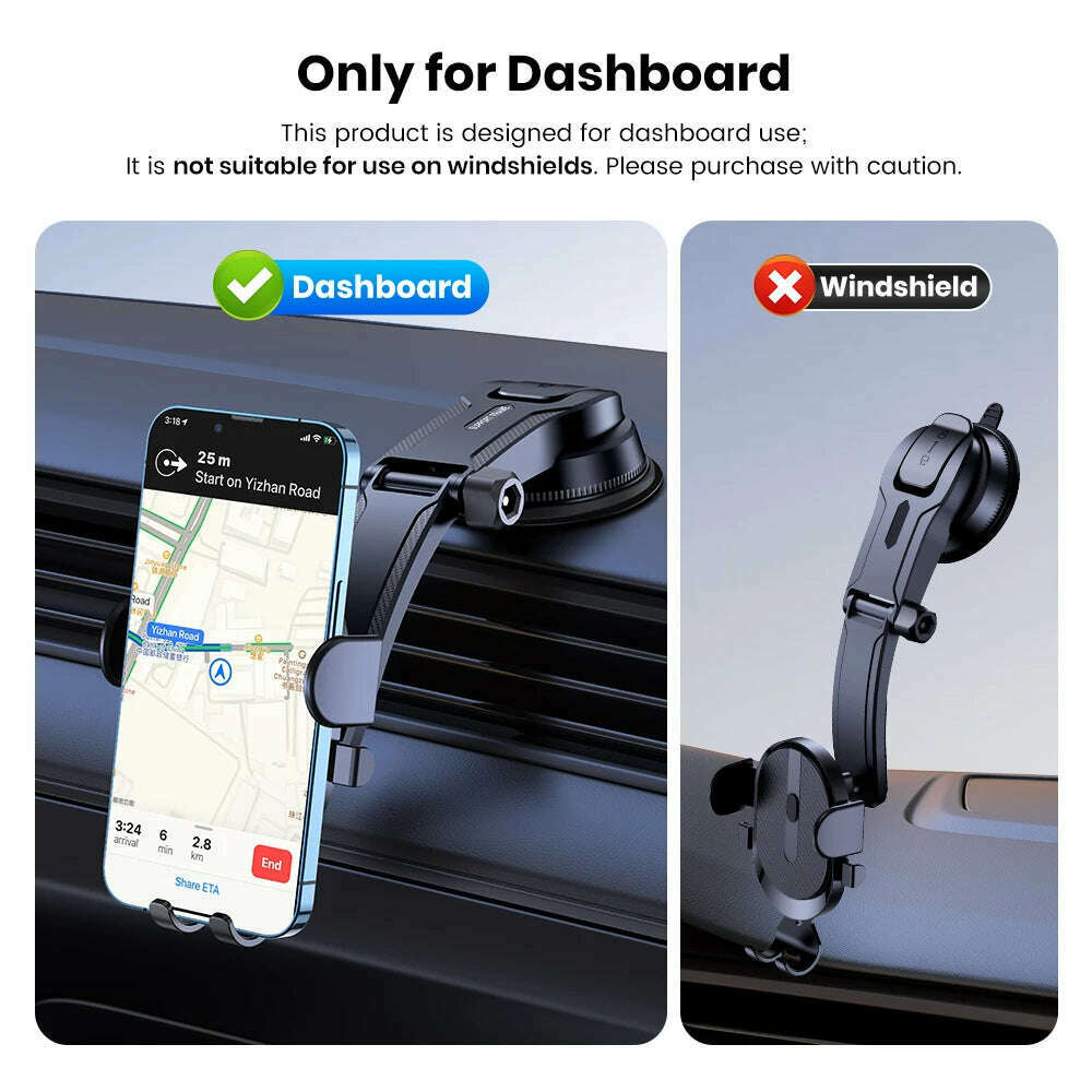 KIMLUD, TOPK Car Phone Holder Mount Cell Phone Mount for Car Dashboard for Universal Cars 360° Rotatable Mobile Phone Holde, KIMLUD Womens Clothes