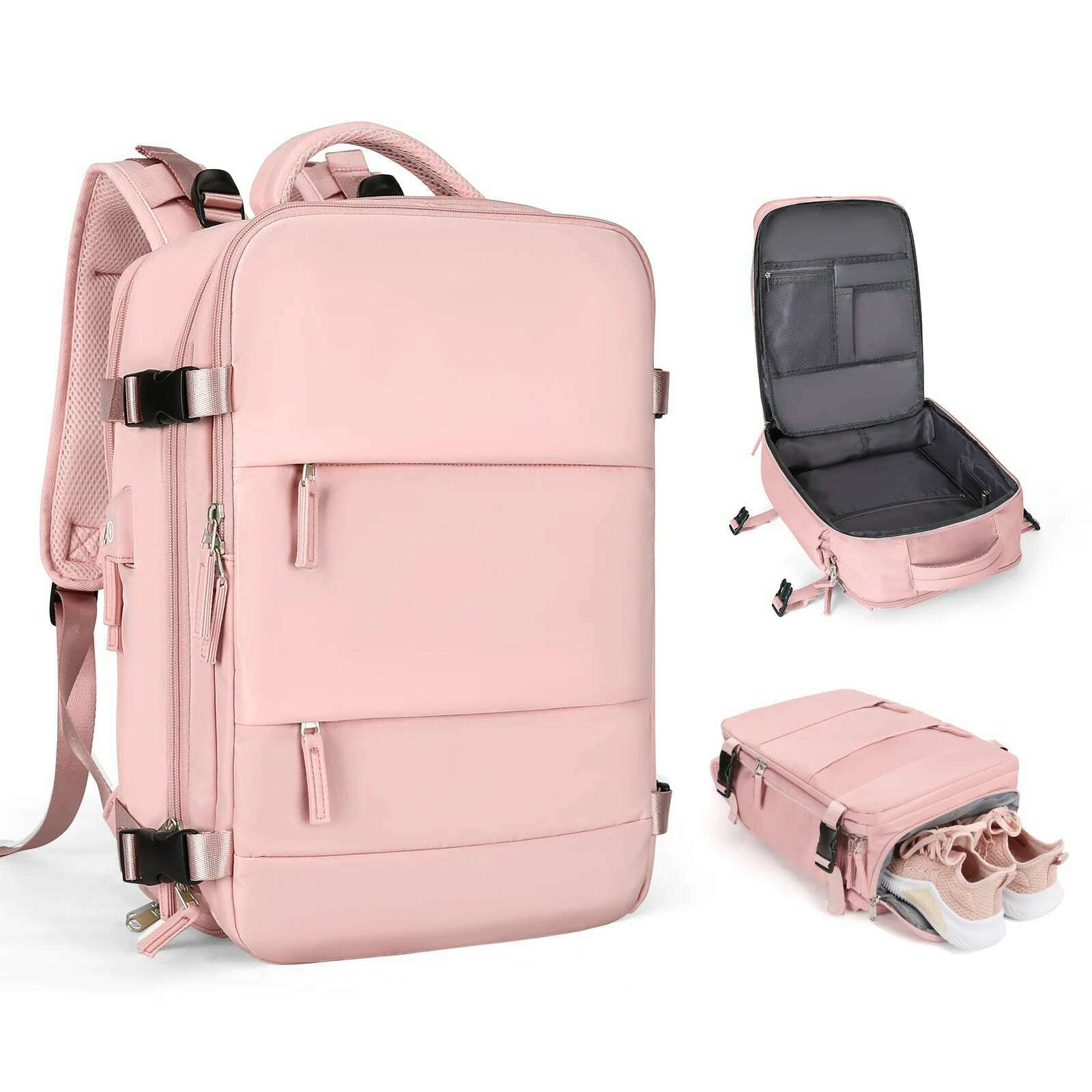 Travel Backpack for Women, Carry On Backpack,TSA Laptop Backpack Flight Approved, College Nurse Bag Casual Daypack for Weekender - KIMLUD