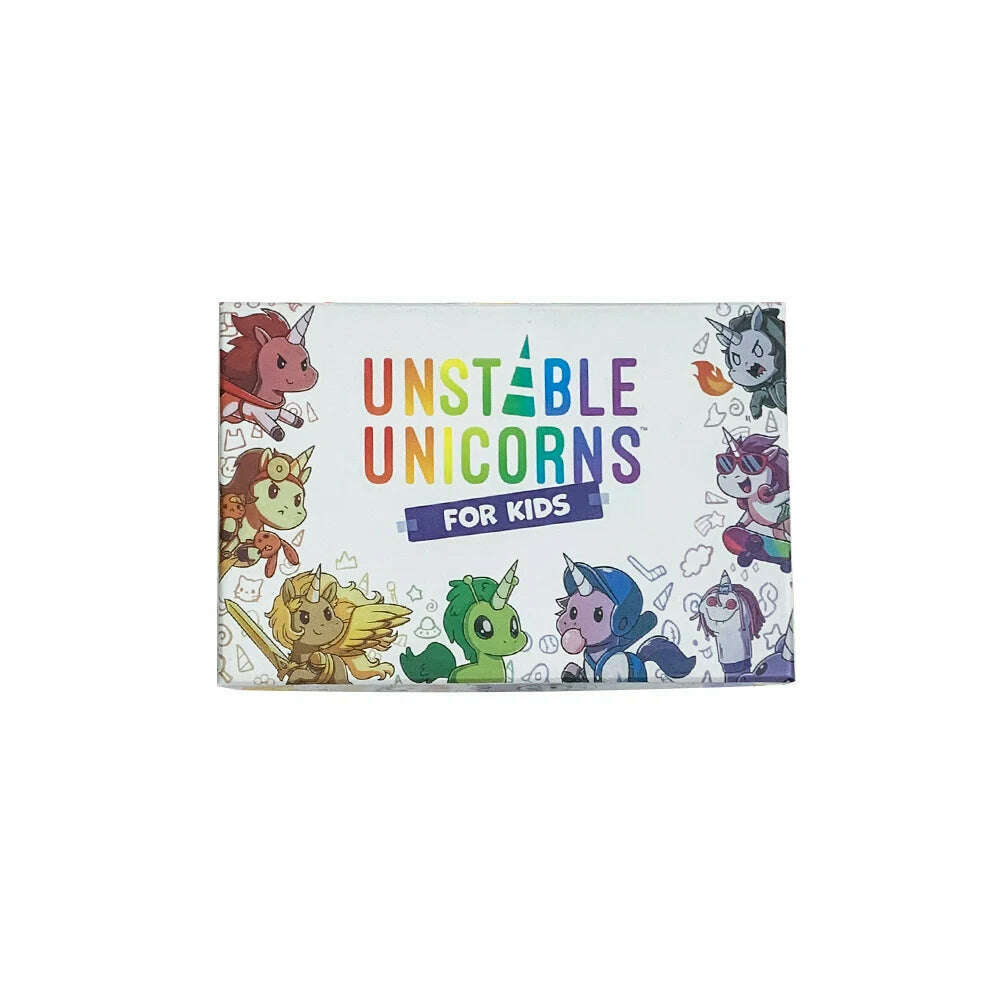 KIMLUD, UNICORNS BOARD CARD Game, Gold, KIMLUD APPAREL - Womens Clothes