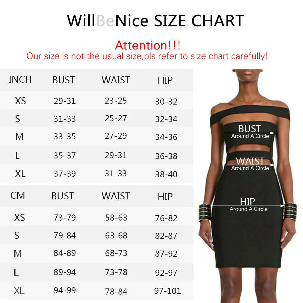 WillBeNice 2023 Orange Sexy Winter Bandage Dress Women Long Sleeve Bodycon high neck Dress Club Bodycon Cocktail Party Dress - KIMLUD